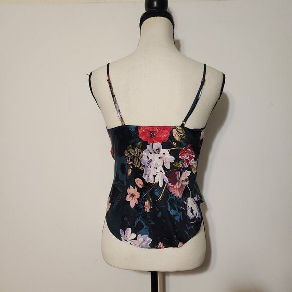 Victorias Secret Boho Silk Floral Cami Tank Top sz XS - Picture 7 of 9